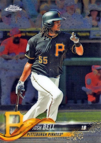 #78 Josh Bell - Pittsburgh Pirates - 2018 Topps Chrome Baseball
