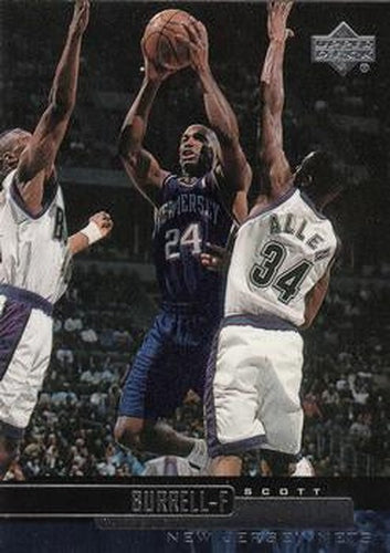 #78 Scott Burrell - New Jersey Nets - 1999-00 Upper Deck Basketball