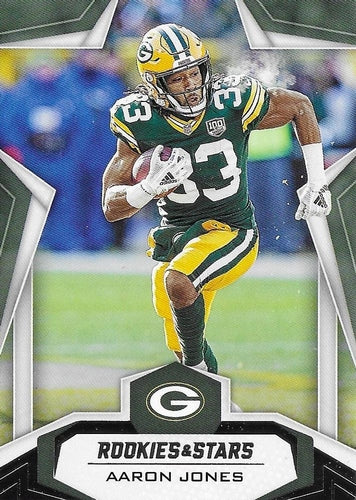 #78 Aaron Jones - Green Bay Packers - 2019 Panini Rookies & Stars Football
