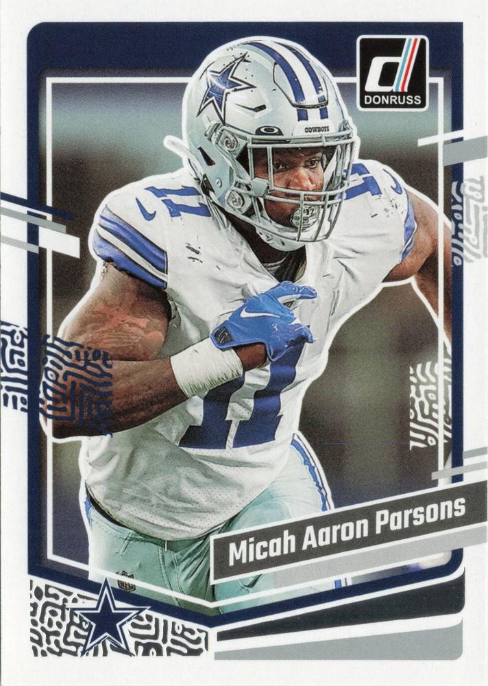 #78b Micah Parsons - Dallas Cowboys - 2023 Donruss Football