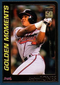#790 Andruw Jones - Atlanta Braves - 2001 Topps Baseball
