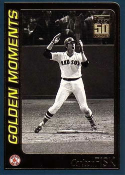 #791 Carlton Fisk - Boston Red Sox - 2001 Topps Baseball