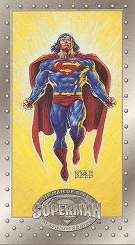 #79 Superman Lives! - 1994 SkyBox Superman Man of Steel Platinum Series
