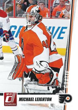 #79 Michael Leighton - Philadelphia Flyers - 2010-11 Donruss Hockey