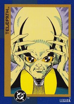 #79 Telepath - 1993 SkyBox DC Cosmic Teams