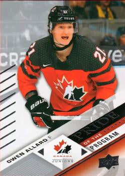 #79 Owen Allard - Canada - 2024 Upper Deck Team Canada Juniors Hockey