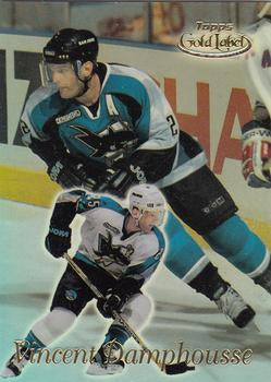 #79 Vincent Damphousse - San Jose Sharks - 1999-00 Topps Gold Label Hockey