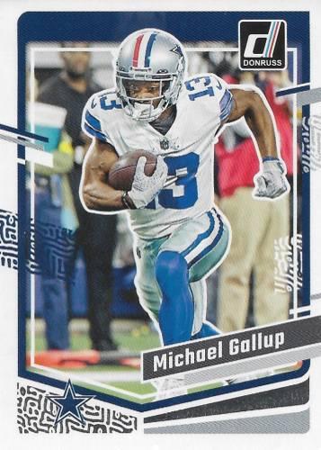 #79 Michael Gallup - Dallas Cowboys - 2023 Donruss Football