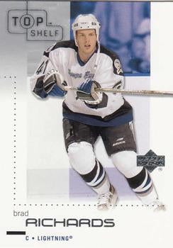 #79 Brad Richards - Tampa Bay Lightning - 2002-03 Upper Deck Top Shelf Hockey