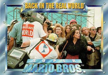 #79 Back in the Real World - 1993 SkyBox Super Mario Bros.