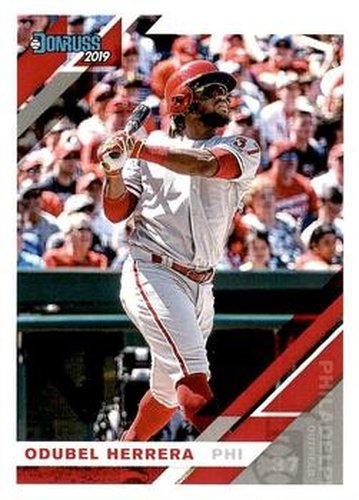 #79 Odubel Herrera - Philadelphia Phillies - 2019 Donruss Baseball