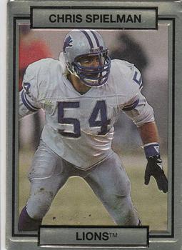 #79 Chris Spielman - Detroit Lions - 1990 Action Packed Football