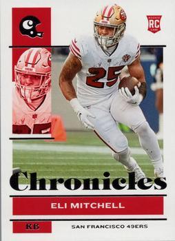#79 Eli Mitchell - San Francisco 49ers - 2021 Panini Chronicles Football