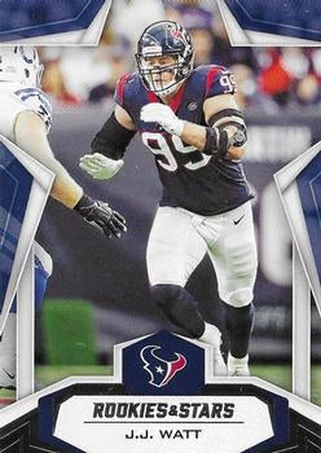 #79 J.J. Watt - Houston Texans - 2019 Panini Rookies & Stars Football