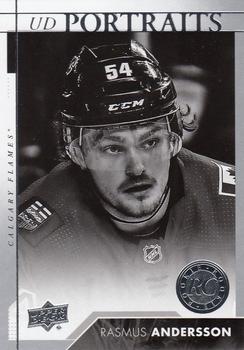 #P-79 Rasmus Andersson - Calgary Flames - 2017-18 Upper Deck - UD Portraits Hockey