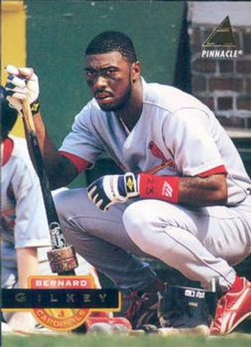 #79 Bernard Gilkey - St. Louis Cardinals - 1994 Pinnacle Baseball