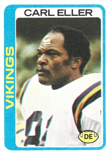 #79 Carl Eller - Minnesota Vikings - 1978 Topps Football