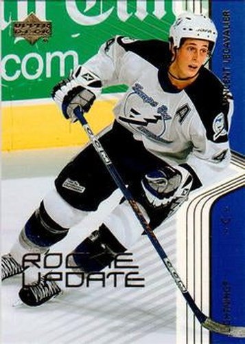 #79 Vincent Lecavalier - Tampa Bay Lightning - 2003-04 Upper Deck Rookie Update Hockey