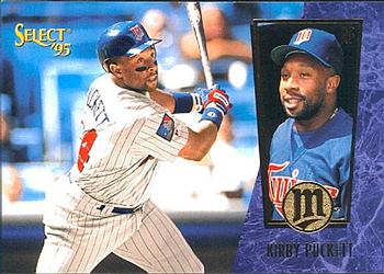 #79 Kirby Puckett - Minnesota Twins - 1995 Select Baseball