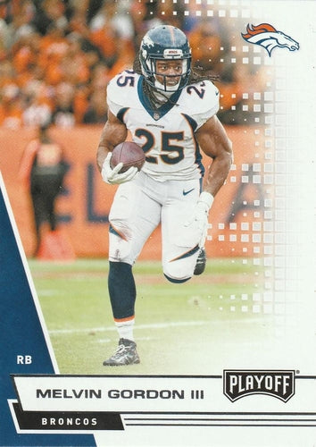 #79 Melvin Gordon III - Denver Broncos - 2020 Panini Playoff Football