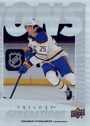 #TG-7C Owen Power - Buffalo Sabres - 2023-24 Upper Deck Trilogy - Generations Hockey