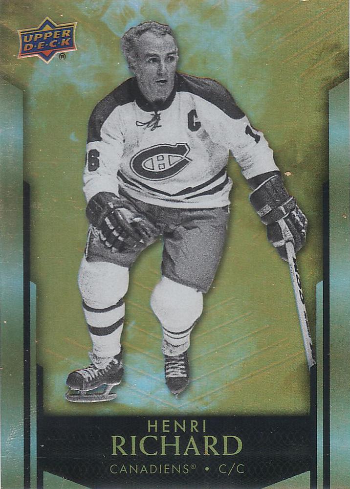 #7 Henri Richard - Montreal Canadiens - 2023 Upper Deck Tim Hortons Legends Hockey