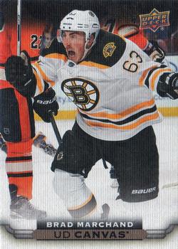 #C7 Brad Marchand - Boston Bruins - 2015-16 Upper Deck - UD Canvas Hockey