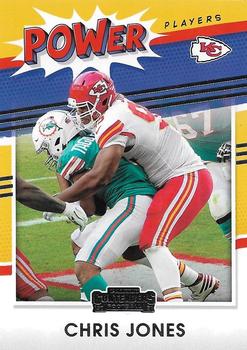 #PP-CJO Chris Jones - Kansas City Chiefs - 2021 Panini Contenders - Power Players Football