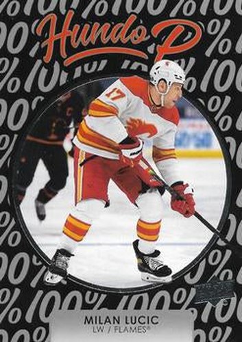 #HP-7 Milan Lucic - Calgary Flames - 2021-22 Upper Deck - Hundo P Hockey