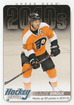 #HH85 Claude Giroux - Philadelphia Flyers - 2011-15 Upper Deck - Hockey Heroes