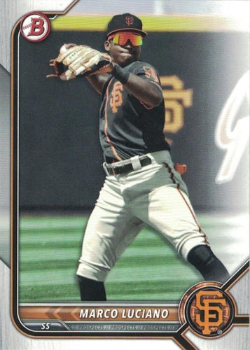 #BP-7 Marco Luciano - San Francisco Giants - 2022 Bowman - Prospects Baseball