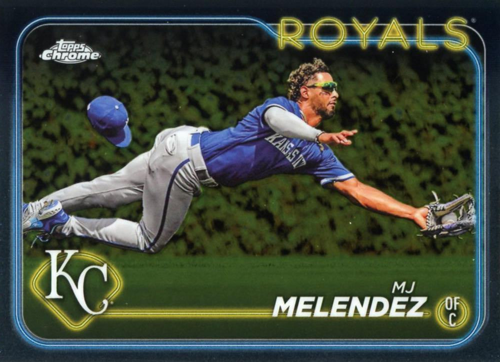 #7 MJ Melendez - Kansas City Royals - 2024 Topps Chrome Baseball