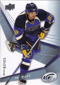 #7 Brad Boyes - St. Louis Blues - 2008-09 Upper Deck Ice Hockey