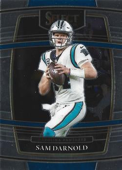 #7 Sam Darnold - Carolina Panthers - 2021 Panini Select Football