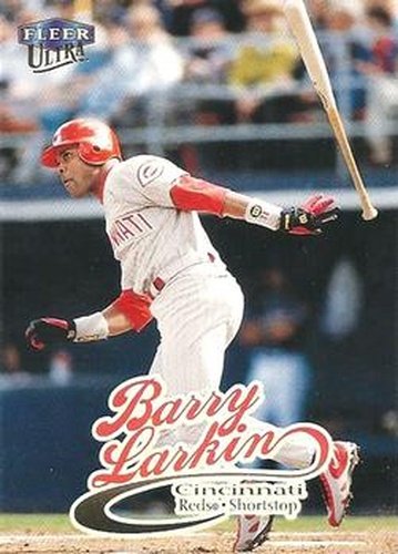 #7 Barry Larkin - Cincinnati Reds - 1999 Ultra Baseball