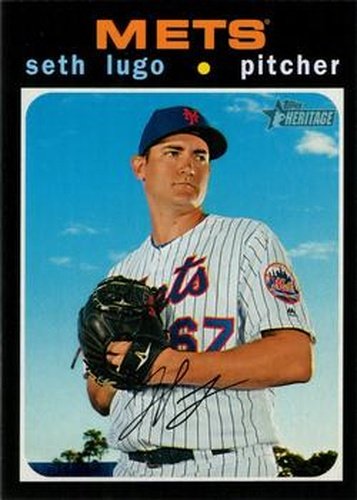 #7 Seth Lugo - New York Mets - 2020 Topps Heritage Baseball
