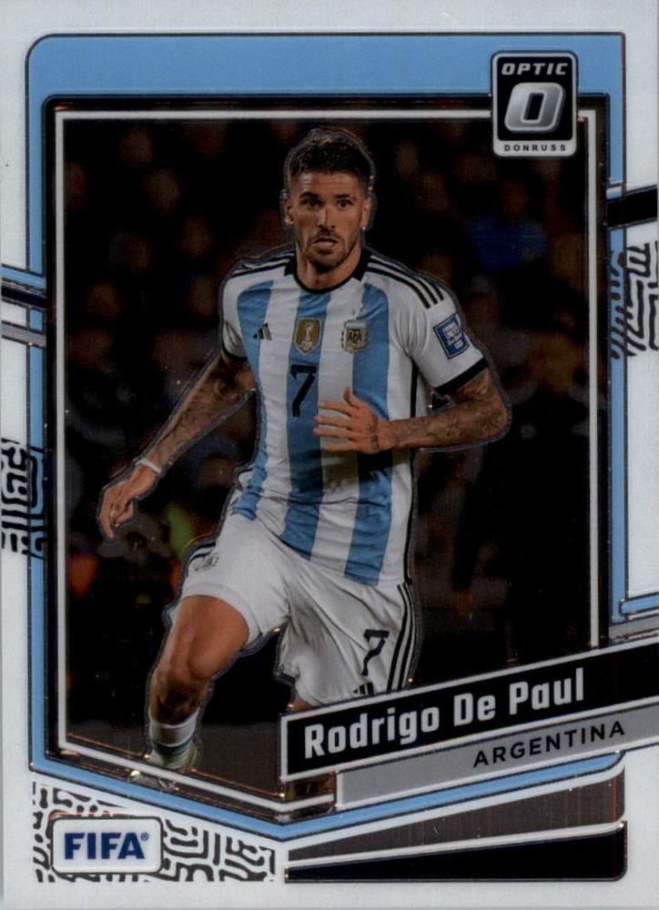 #7 Rodrigo de Paul - Argentina - 2023-24 Donruss - Optic Soccer