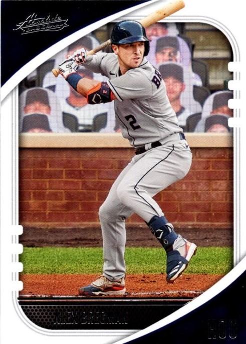 #7 Alex Bregman - Houston Astros - 2021 Panini Absolute Baseball