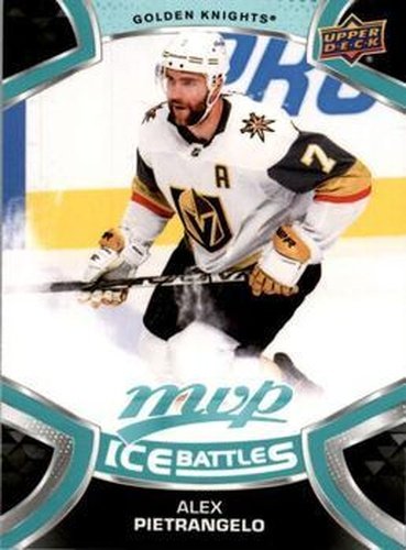 #7 Alex Pietrangelo - Vegas Golden Knights - 2021-22 Upper Deck MVP - Ice Battles Hockey