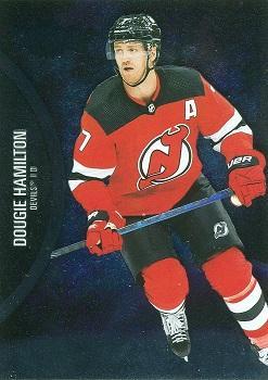 #7 Dougie Hamilton - New Jersey Devils - 2021-22 Skybox Metal Universe Hockey