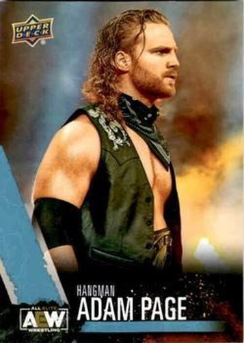 #7 Hangman Adam Page - 2021 Upper Deck AEW Wrestling