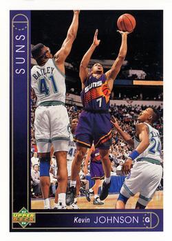 #7 Kevin Johnson - Phoenix Suns - 1993-94 Upper Deck Basketball