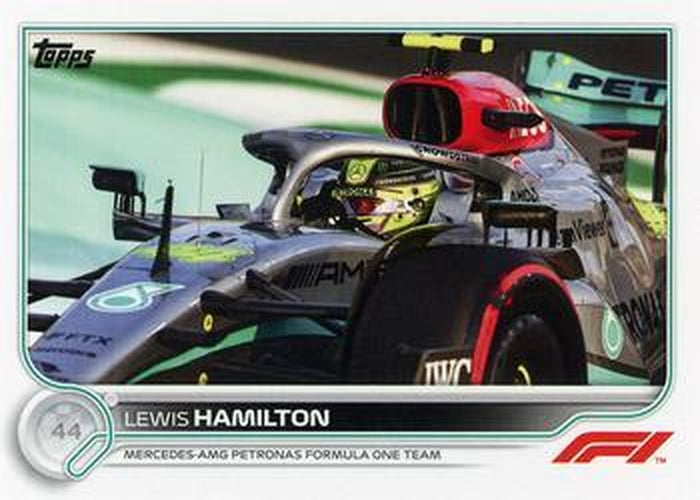 #7 Lewis Hamilton - Mercedes-AMG Petronas F1 - 2022 Topps Formula 1 Racing