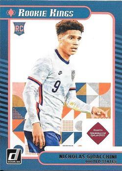#7 Nicholas Gioacchini - USA - 2021-22 Donruss Road to FIFA World Cup Qatar 2022 - Rookie Kings Soccer