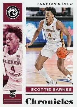 #7 Scottie Barnes - Florida State Seminoles - 2021 Panini Chronicles Draft Picks Basketball
