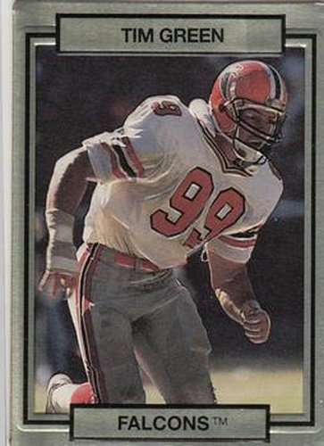 #7 Tim Green - Atlanta Falcons - 1990 Action Packed Football