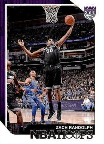 #7 Zach Randolph - Sacramento Kings - 2018-19 Hoops Basketball