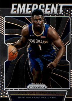 #7 Zion Williamson - New Orleans Pelicans - 2019-20 Panini Prizm - Emergent Basketball