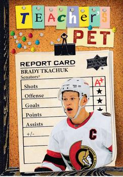 #TP-7 Brady Tkachuk - Ottawa Senators - 2023-24 Upper Deck - Teacher's Pet Hockey