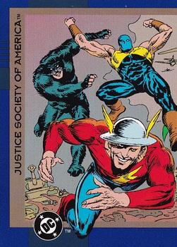 #7 Justice Society of America - 1993 SkyBox DC Cosmic Teams
